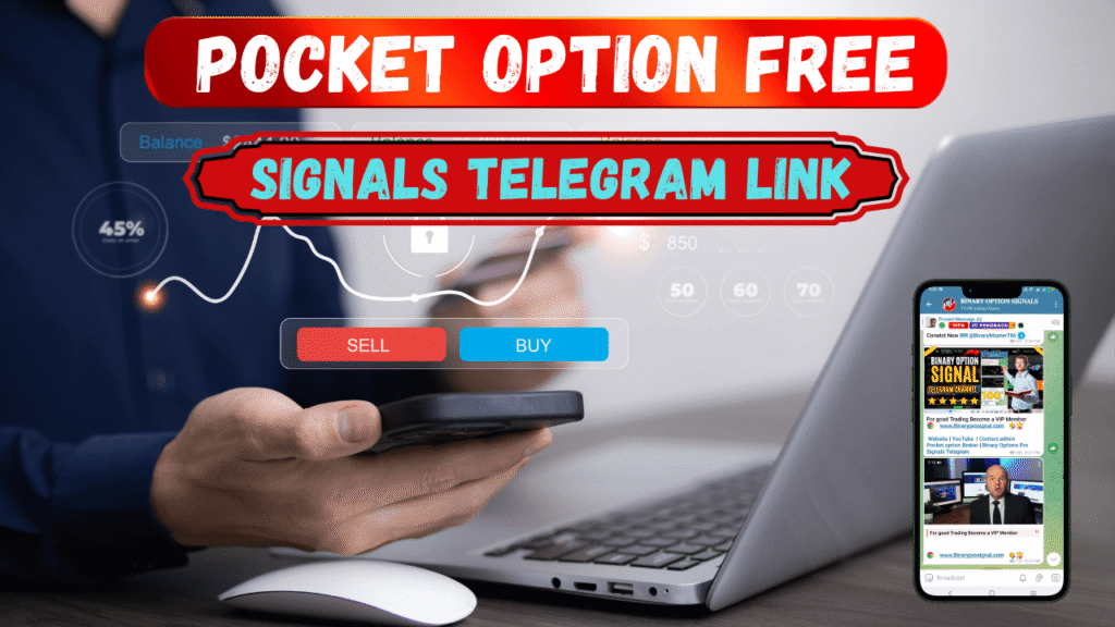 pocket option free signals telegram link