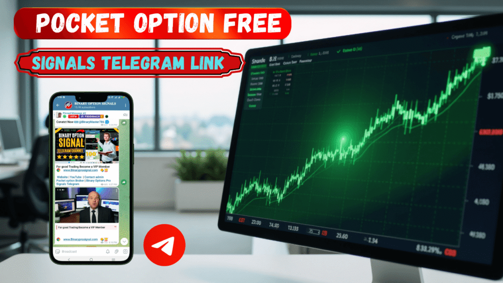 pocket option free signals telegram link