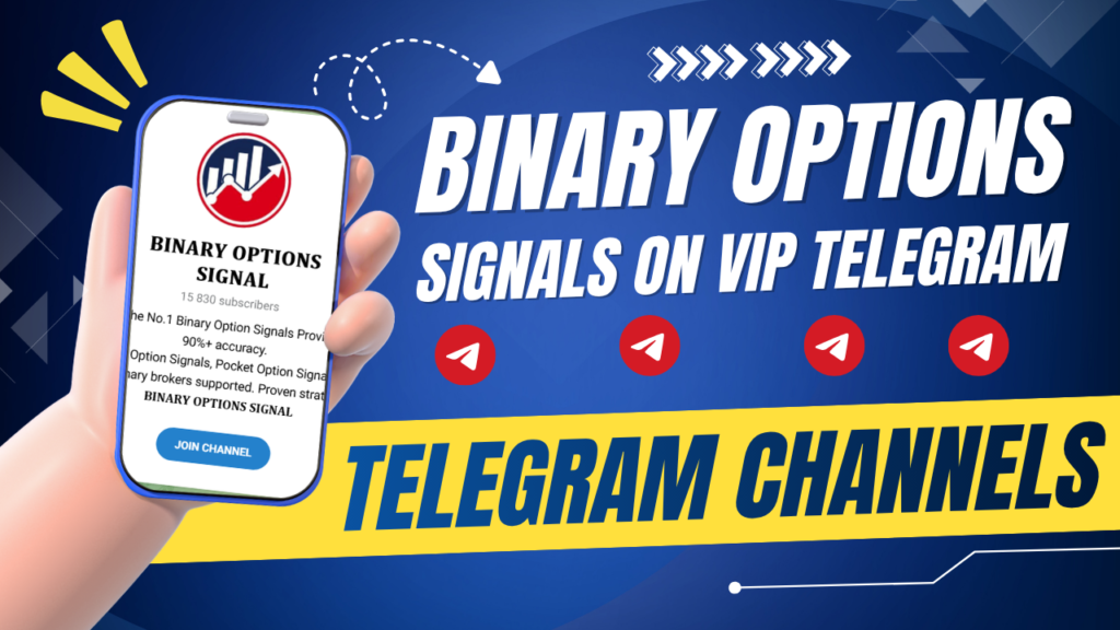 Binary Options Signals on VIP Telegram Channels