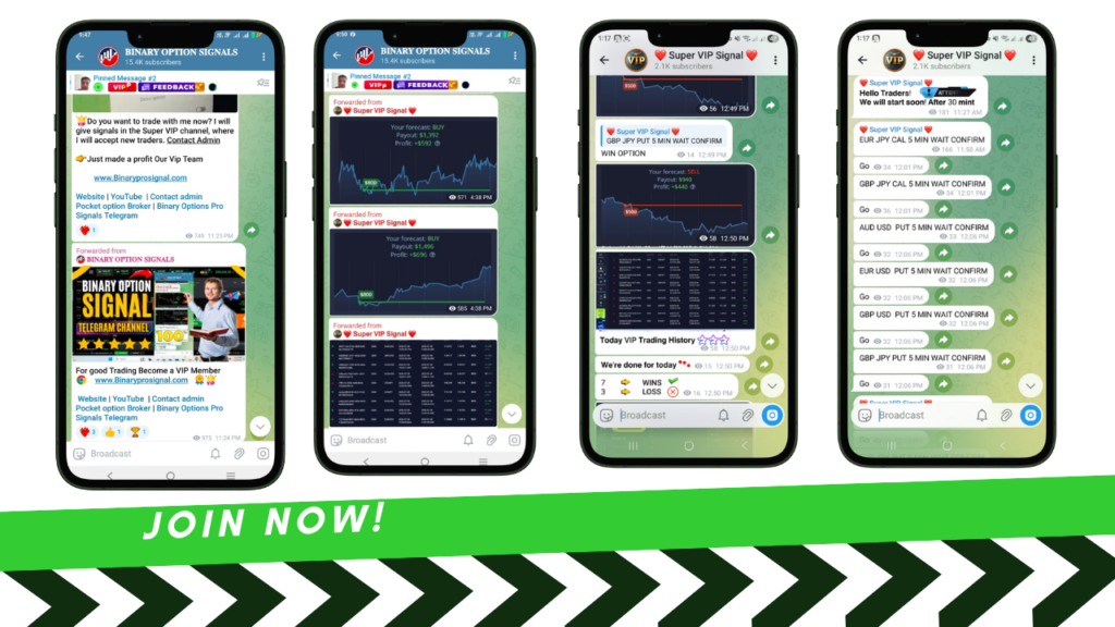 Binary options signals telegram